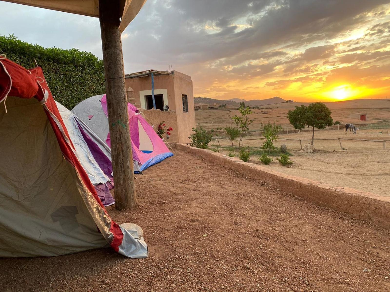 Villa Les Cavaliers Chez Yassine Marrakesh Esterno foto